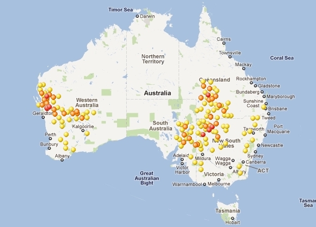 Create your own feral goat map Create your own feral goat map